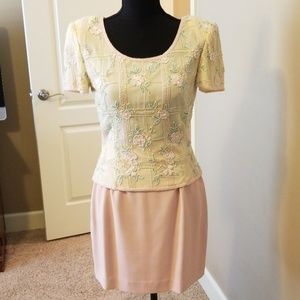 Adrianna Papell vintage skirt set